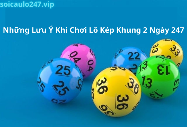 Những Lưu Ý Khi Chơi Lô Kép Khung 2 Ngày 247